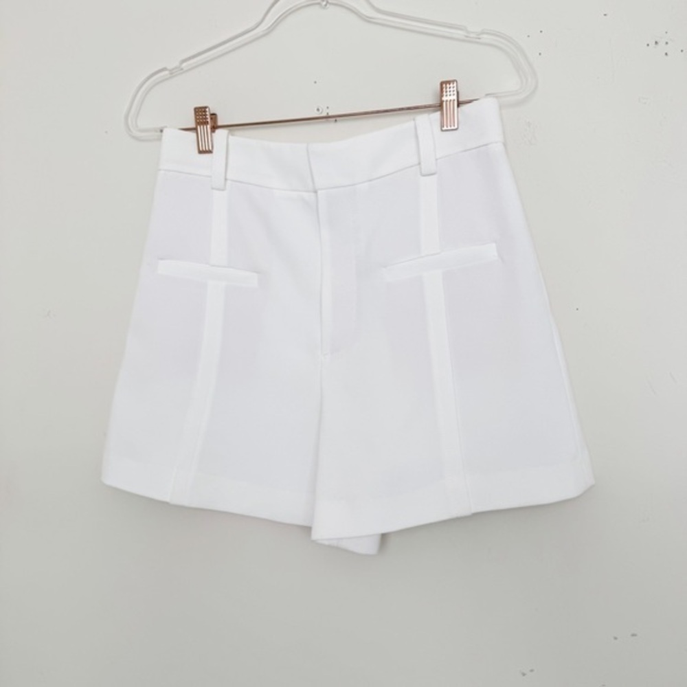White dress shorts
